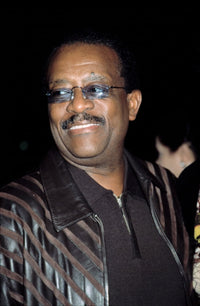Johnnie Cochran at The Tribeca Film Festival poster print by Cj Contino, 8x10 size.