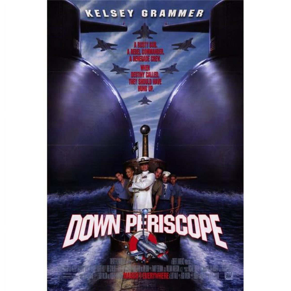 Down Periscope Movie Poster Print - 27x40