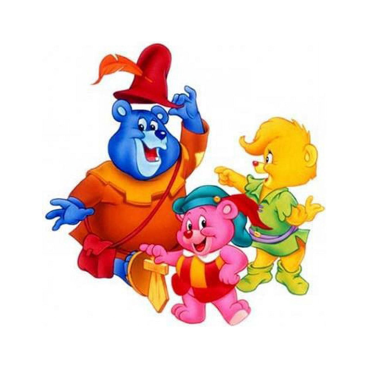 The Gummi Bears Movie Poster Print - colorful animated film poster
