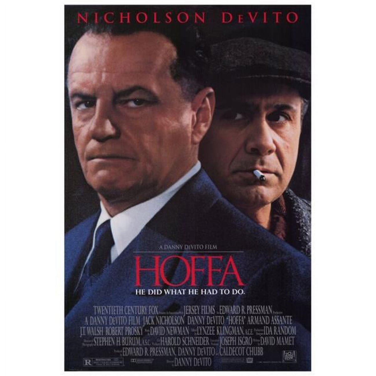 Hoffa Movie Poster Print 27x40 - Iconic cinema artwork