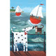 Puppy Love Poster Print by Peter Adderley featuring a heartwarming scene of dogs.