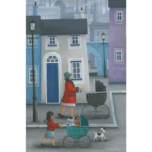 Mother Like Daughter Poster Print by Peter Adderley, showcasing a warm family bond.