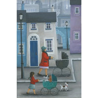 Mother Like Daughter Poster Print by Peter Adderley, showcasing a warm family bond.