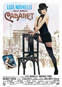 Cabaret movie poster print featuring Michael York and Liza Minnelli