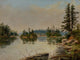 From Bare Island, Stony Lake Ontario (1888) art print by Edward Roper.