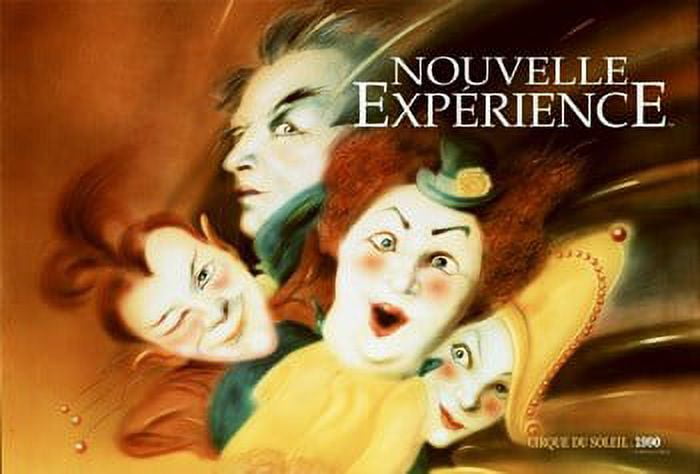 Cirque du Soleil Nouvelle Experience 1990 Movie Poster 17x11