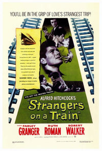 Strangers on a Train Movie Poster Print 27x40