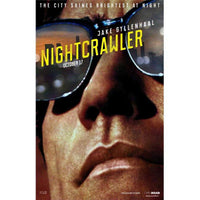 Nightcrawler movie poster print 27x40 inches, vibrant and dynamic design.