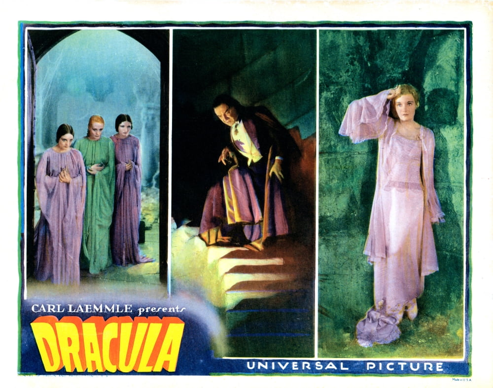 Dracula Movie Masterprint Poster showcasing classic horror art