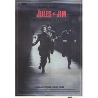 Jules and Jim Movie Poster 11x17 print showcasing classic film art.