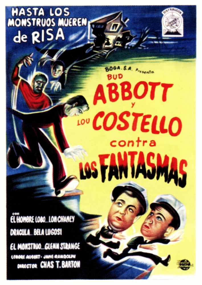 Abbott and Costello Meet Frankenstein Movie Poster Masterprint 11x17