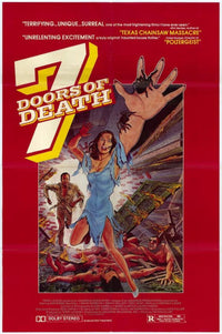 7 Doors of Death Movie Poster Print 27x40 for horror movie fans