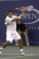 Pete Sampras US Open action photo print in multiple sizes.