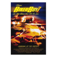 Biker Boyz movie poster print showcasing motorcycle culture.