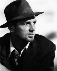 The Asphalt Jungle photo print featuring Sterling Hayden, classic film noir art.