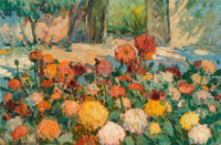 Flowers in a Park Poster Print by Alexander Altmann