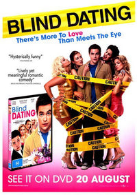 Blind Dating movie poster in 11x17 size featuring romantic comedy theme.