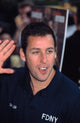Adam Sandler at the premiere of Mr. Deeds celebrity poster print