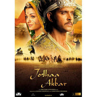 Jodhaa Akbar Movie Poster Print 27x40 featuring epic romance.
