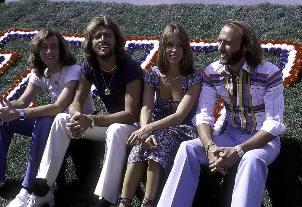 The Bee Gees vintage photo print featuring a woman, 10x8