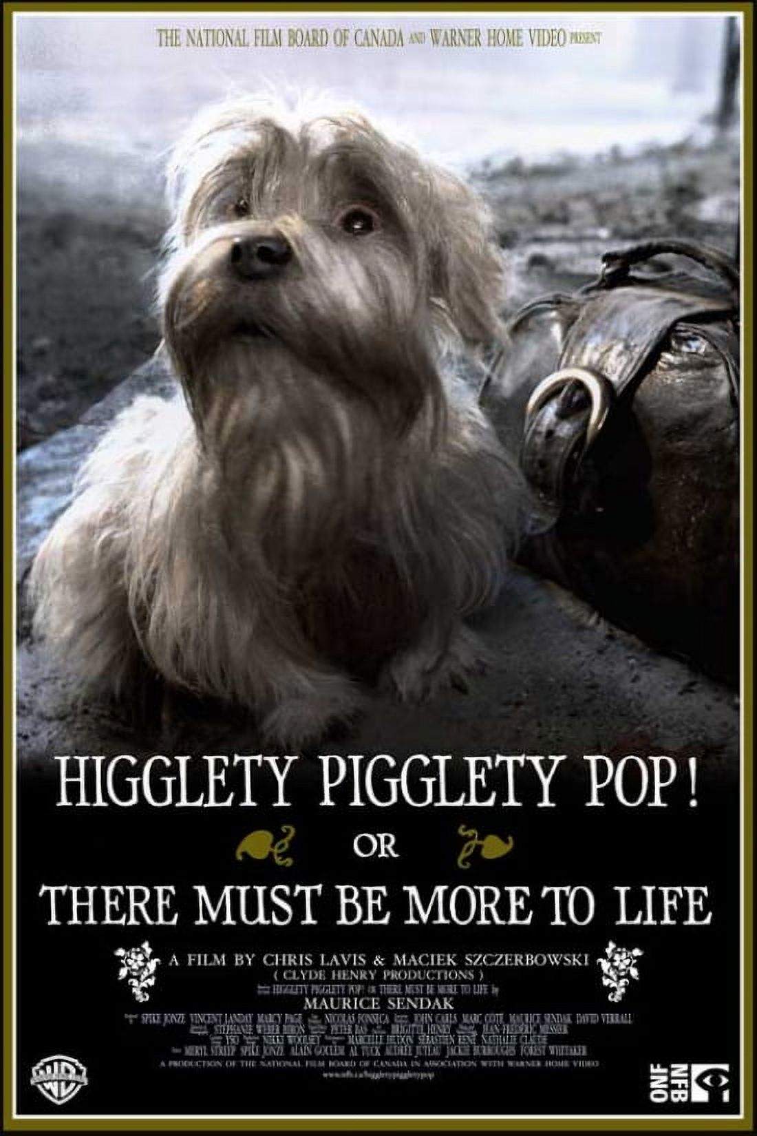 Higglety Pigglety Pop or There Must Be More to Life Movie Poster 11x17