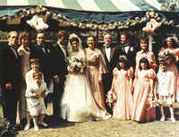Marlon Brando in a wedding scene from The Godfather photo print
