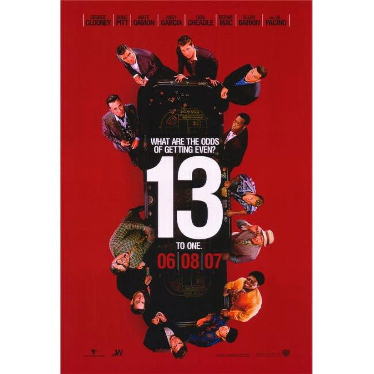 Ocean's Thirteen Movie Poster Print in 27x40 size.