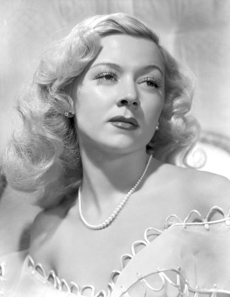 Gloria Grahame close-up portrait photo print