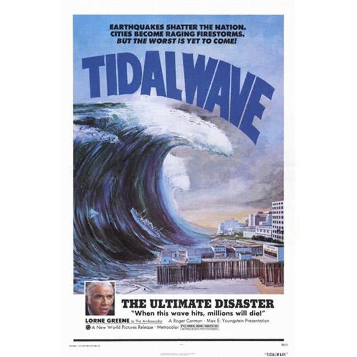 Tidal Wave Movie Poster - 11x17 Print showcasing vibrant film art.