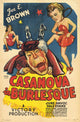 Casanova in Burlesque Movie Poster Print showcasing vibrant imagery.