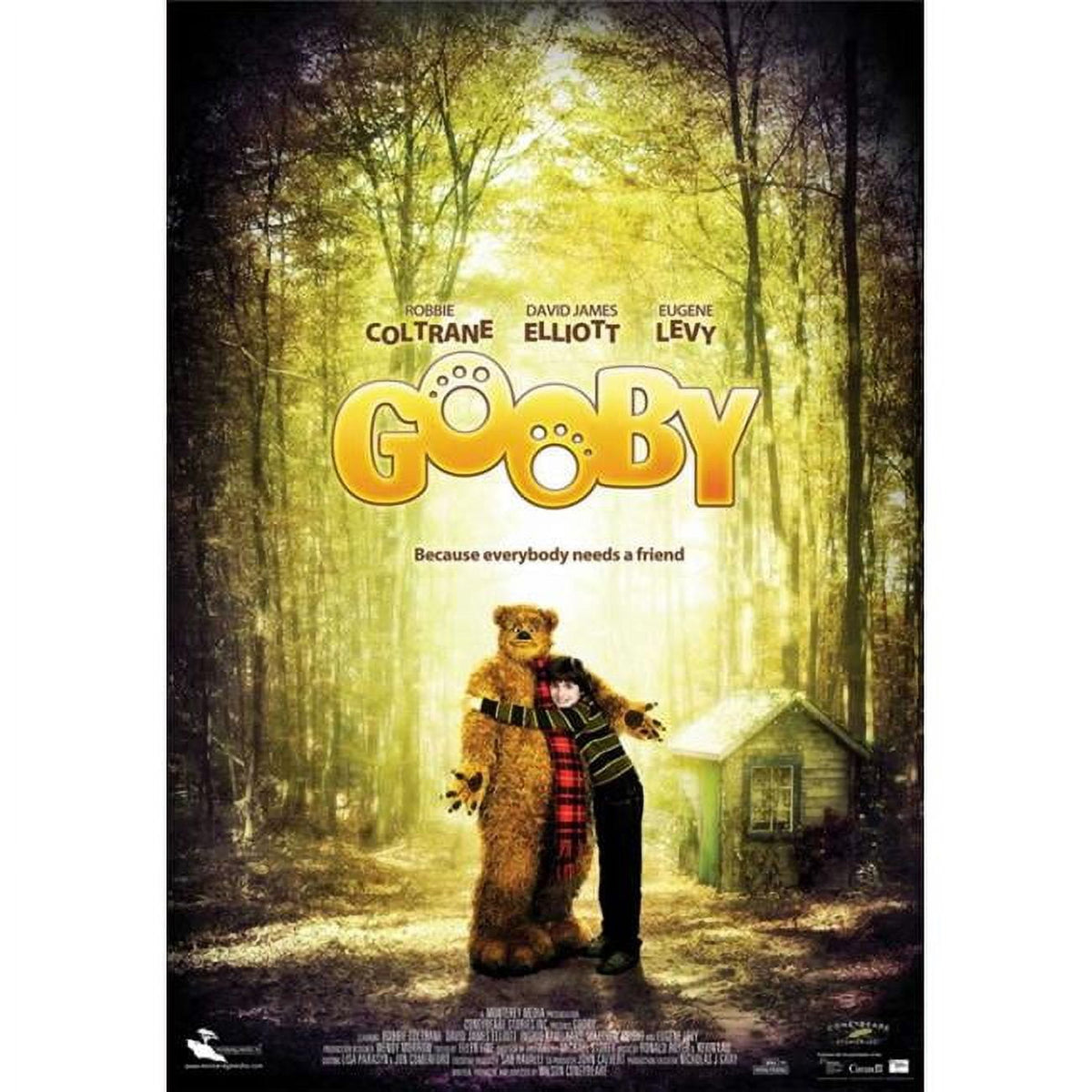 Gooby movie poster print in vibrant colors, measuring 27x40 inches.