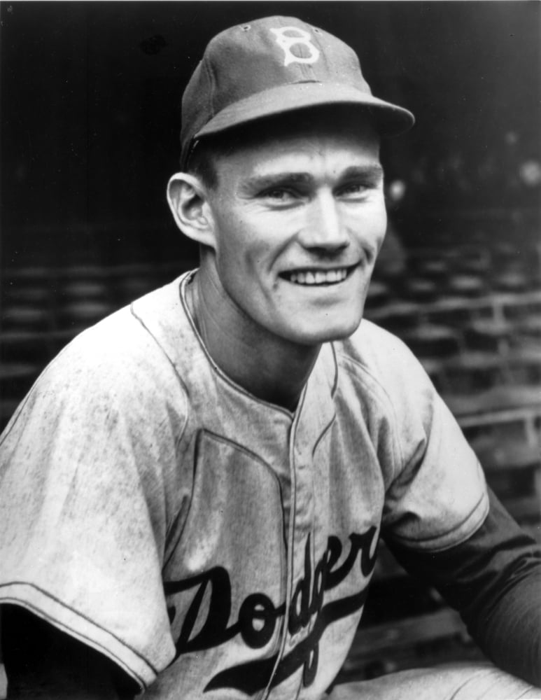 Chuck Connors in baseball uniform photo print.
