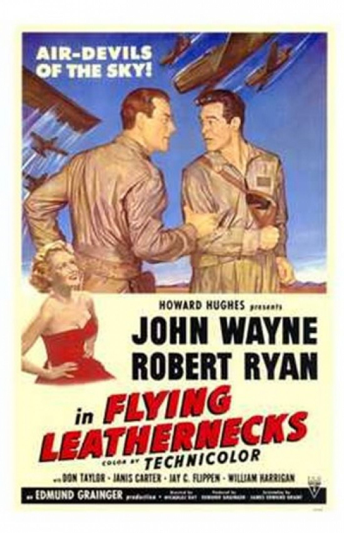 Flying Leathernecks Movie Poster 11x17 print