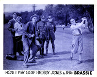 How I Play Golf Movie Poster Masterprint showcasing golf art