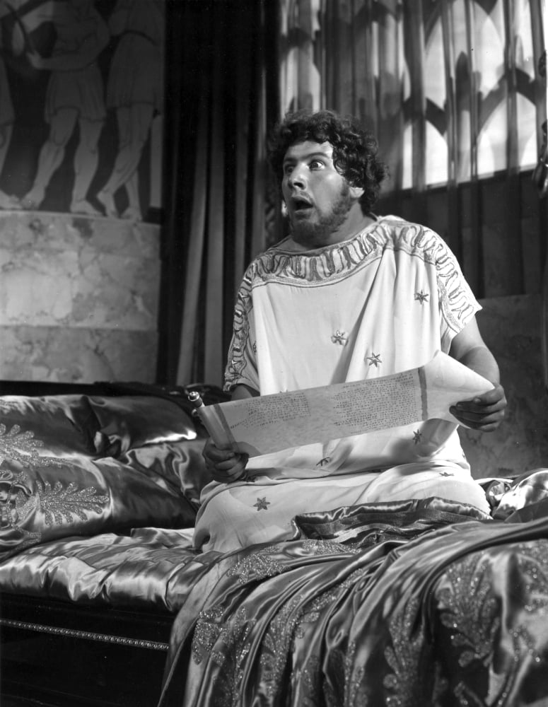 Peter Ustinov shocked expression historical costume photo print