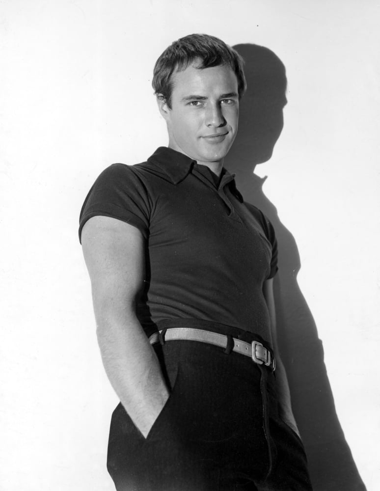 Marlon Brando vintage photo poster print from the 1950s