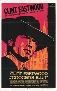 Coogan's Bluff Movie Poster 11x17 print showcasing classic cinema art.