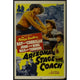 Arizona Stage Coach Movie Poster Print 27x40 - vibrant Wild West art