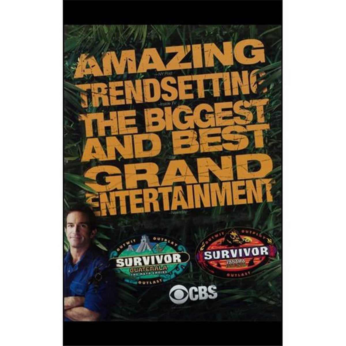 Survivor Movie Poster 11x17 print showcasing adventure and resilience.