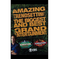 Survivor Movie Poster 11x17 print showcasing adventure and resilience.
