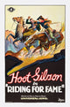 Riding For Fame Movie Masterprint Poster Print (11x17) featuring Hoot Gibson