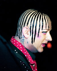 Boy George dressed as Leigh Bowery performance art print