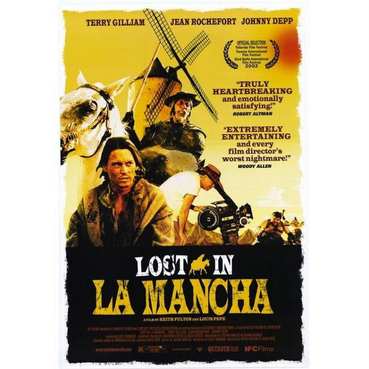 Lost In La Mancha Movie Poster Print - 27x40