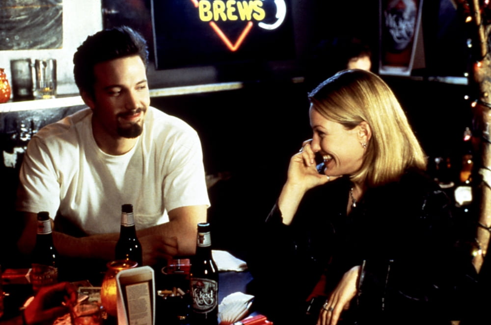 Chasing Amy photo poster print featuring Ben Affleck and Joey Lauren Adams.