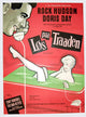 Pillow Talk movie poster print featuring Rock Hudson and Doris Day, 1959 classic film.