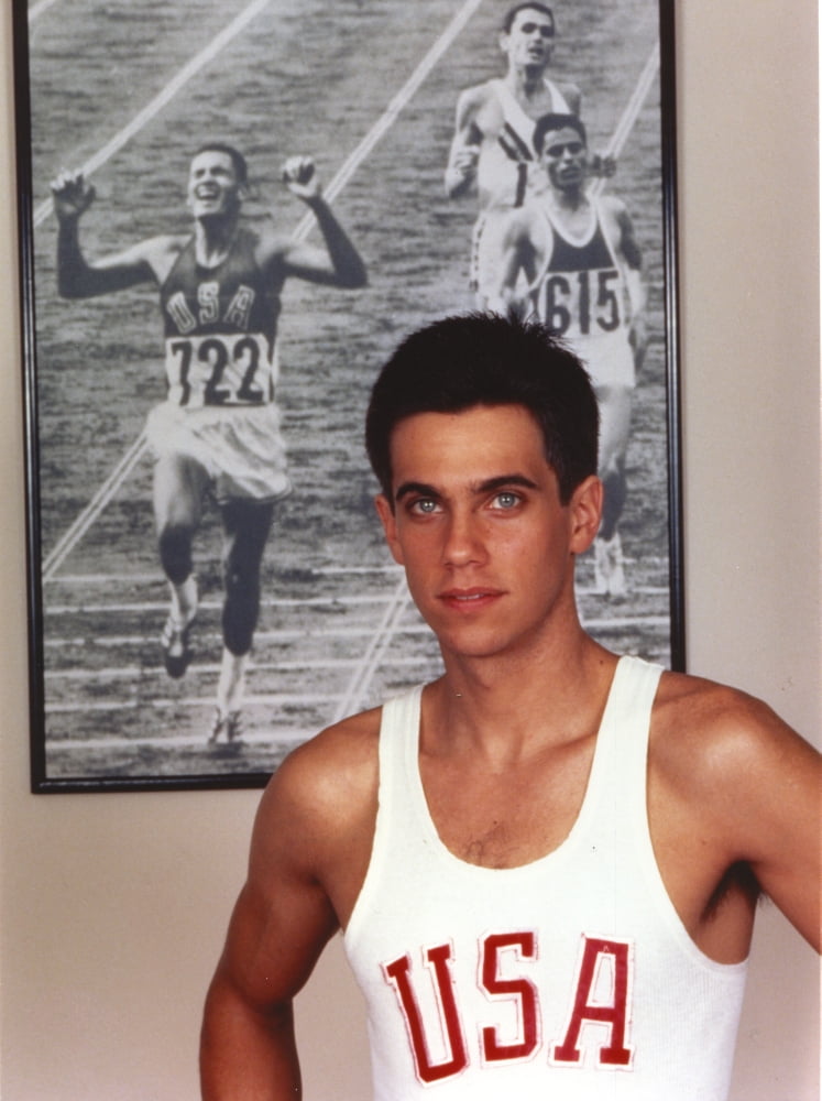 Robby Benson track photograph 8x10 print