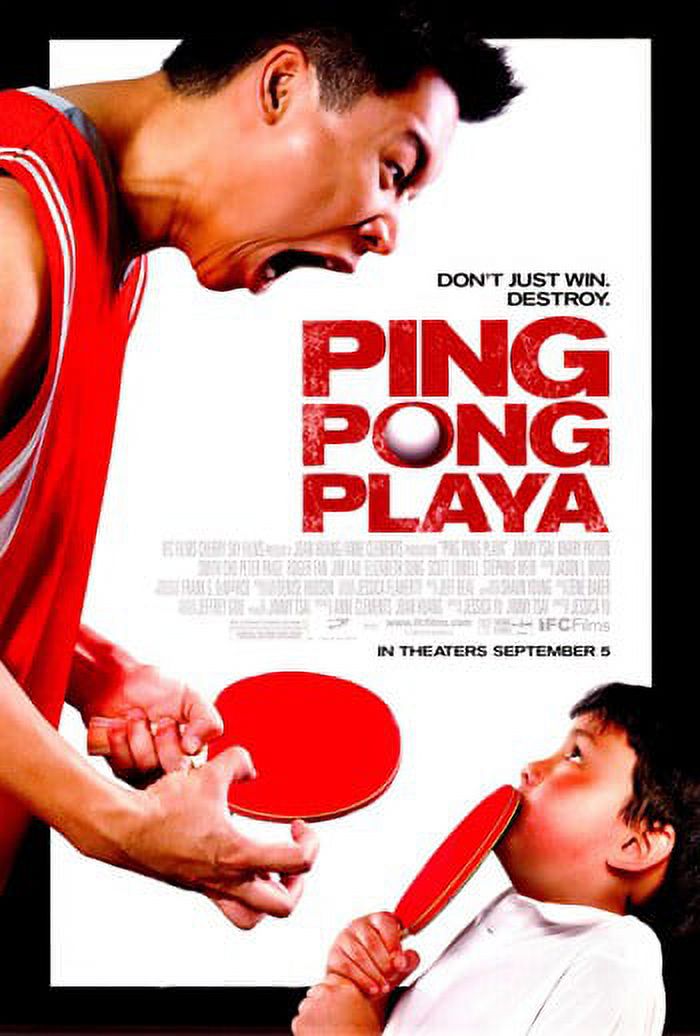 Ping Pong Playa Movie Poster - 11x17 inch print