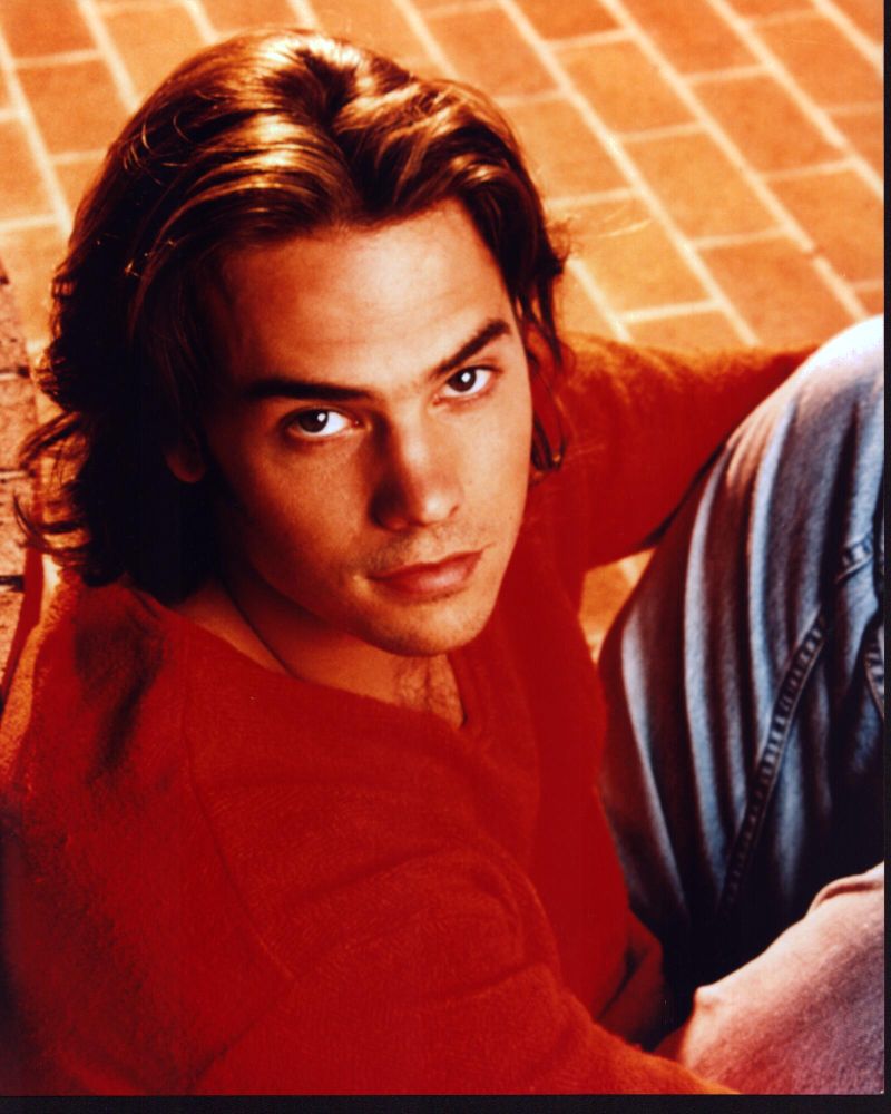 Barry Watson Against Wall Photo Print - Casual Charm