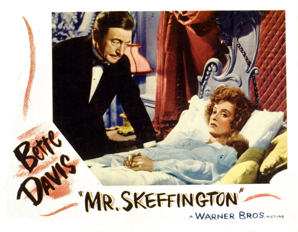 Mr. Skeffington Movie Poster featuring Claude Rains and Bette Davis