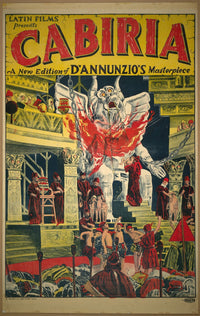 Cabiria (1914) Vintage Movie Poster Print by N. Morgello